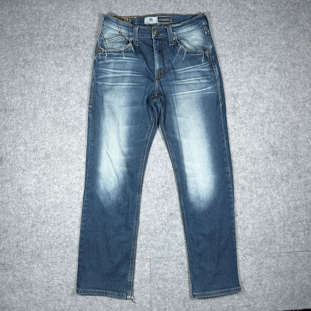 Rock &‎ Republic Denim Jeans Mens 30x32 Blue Relaxed Straight Y2K Designer